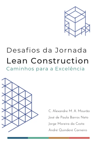 Capa do livro Desafios da Jornada Lean Construction — Caminhos para a Excelência